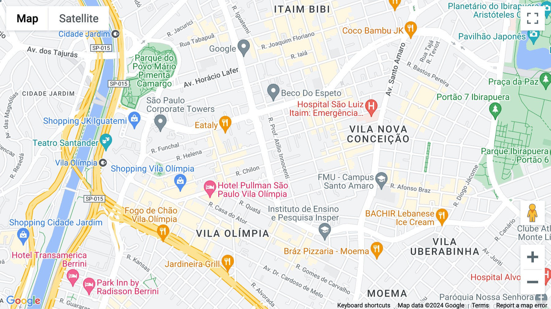 Click for interative map of Brigadeiro Faria Lima Avenue, 4.221, 1st Floor, Sao Paulo
