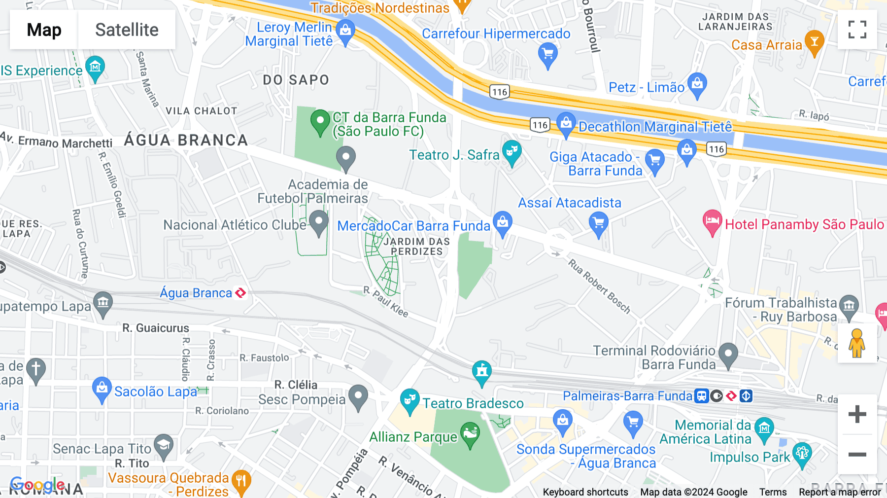 Click for interative map of Avenida Nicolas Boer, 399 Tower Corporate, Sao Paulo