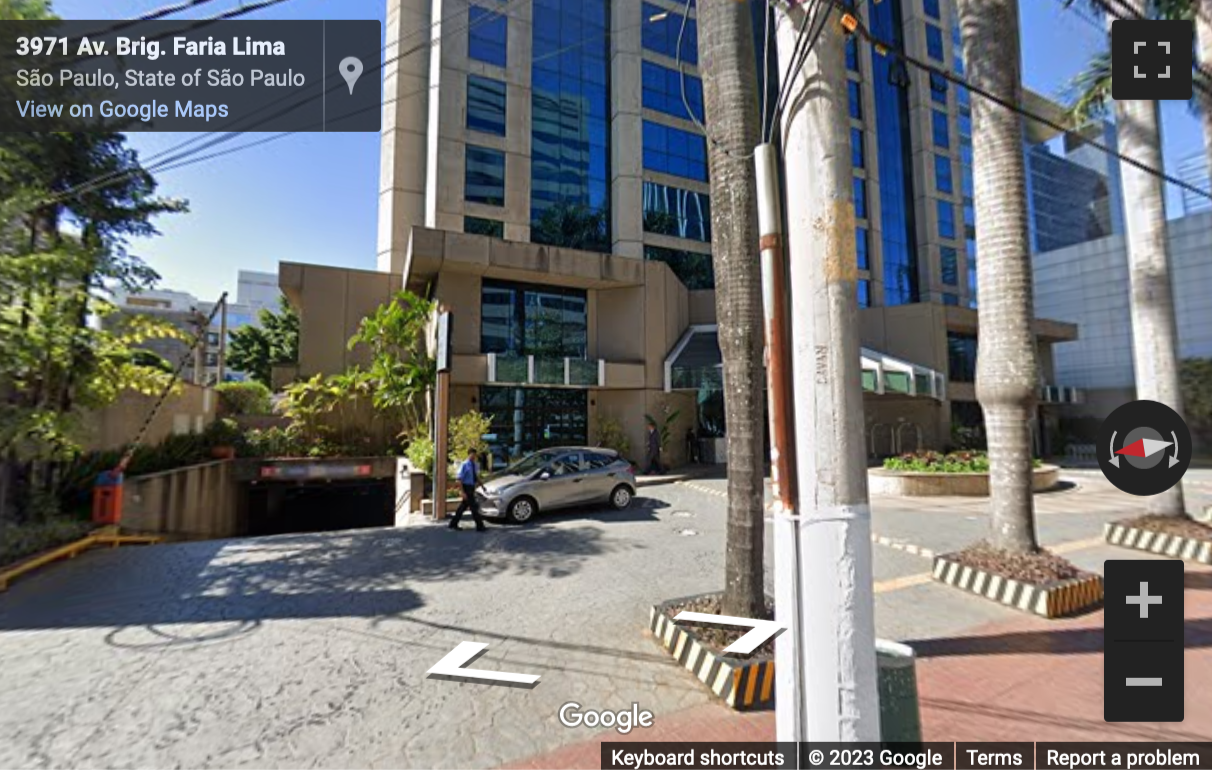 Street View image of Faria Lima, Av. Brigadeiro Faria Lima, 3729, 5th Floor, Itaim Bibi, Sao Paulo