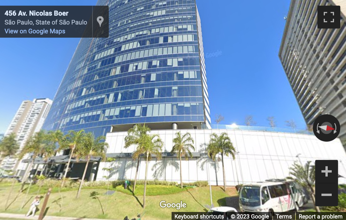 Street View image of Avenida Nicolas Boer, 399 Tower Corporate, Sao Paulo