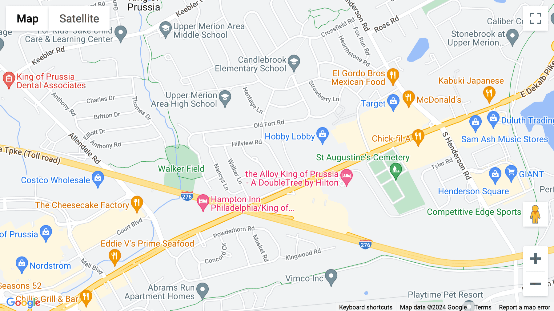 Click for interative map of 630 Freedom Business Centre, King Of Prussia Centre, King of Prussia