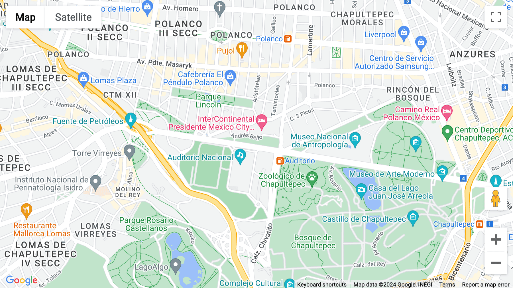 Click for interative map of Paseo de la Reforma 243, Esquina con Río Rhin, Paseo de la Reforma, Mexico, Paseo de la Reforma