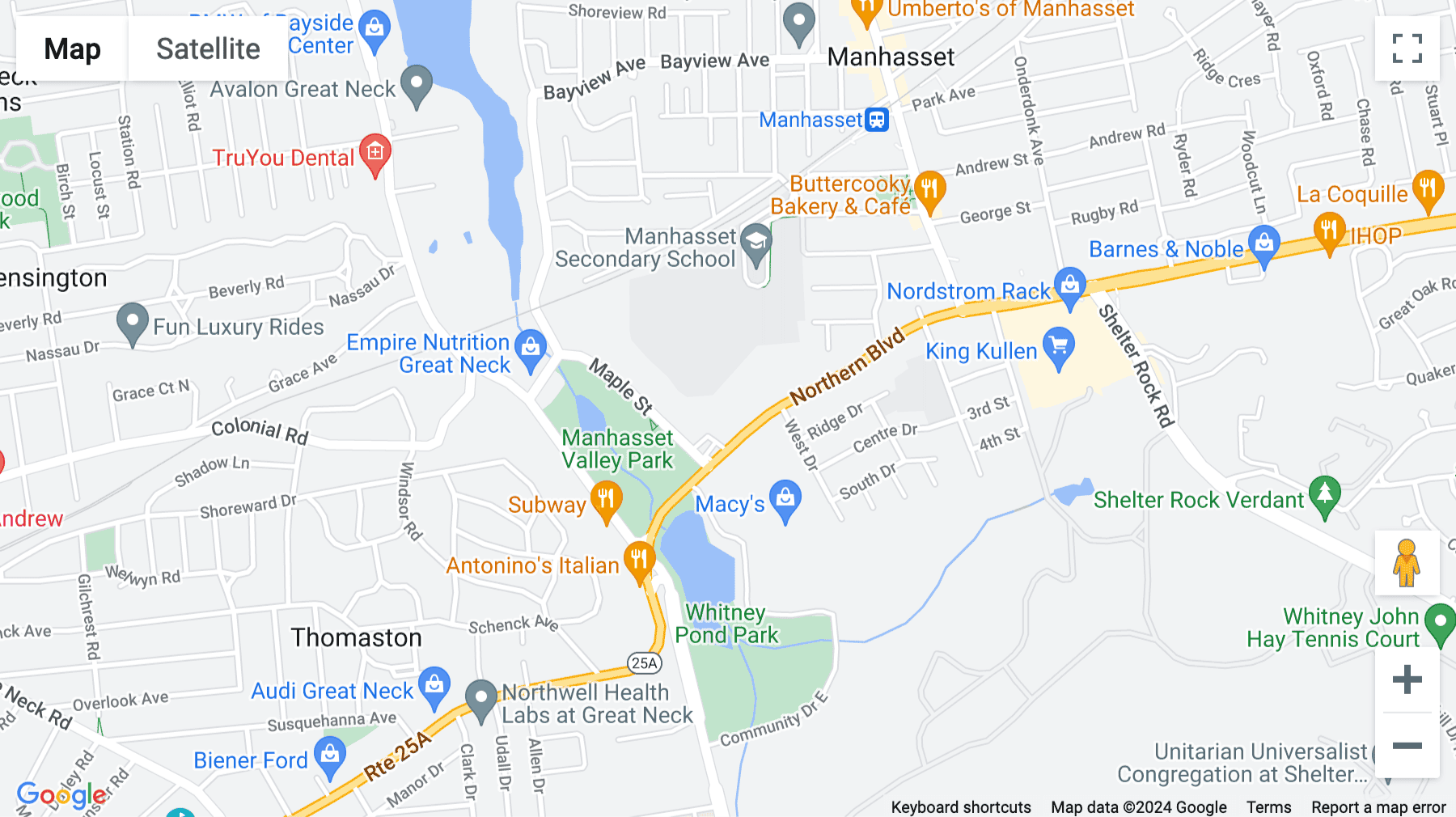 Click for interative map of 1129 Northern Boulevard, Suite 404, Manhasset
