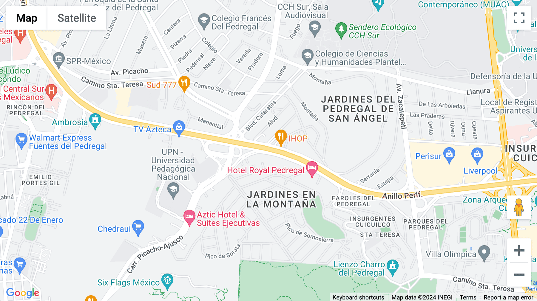 Click for interative map of Blvd. Adolfo López Mateos No.4293. Col. Jardines en la Montaña, Tlalpan, Ciudad de México., Delg. Tlalpan, Ciudad de México, Mexico City