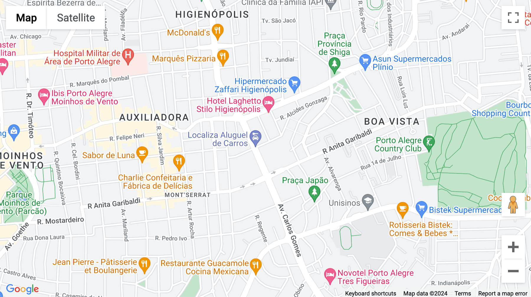 Click for interative map of 8th floor, 222. Carlos Gomes Avenue, Boa Vista, Porto Alegre