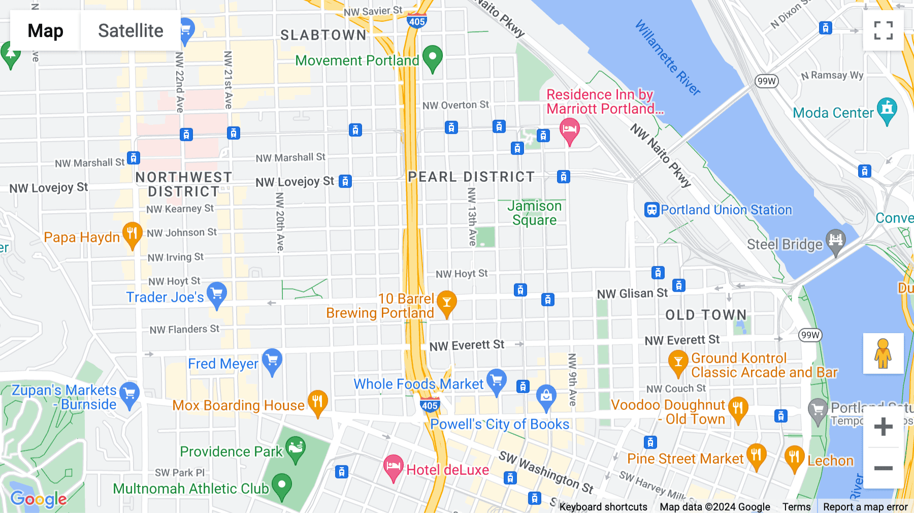 Click for interative map of 630 NW 14th Avenue, Portland (Oregon)