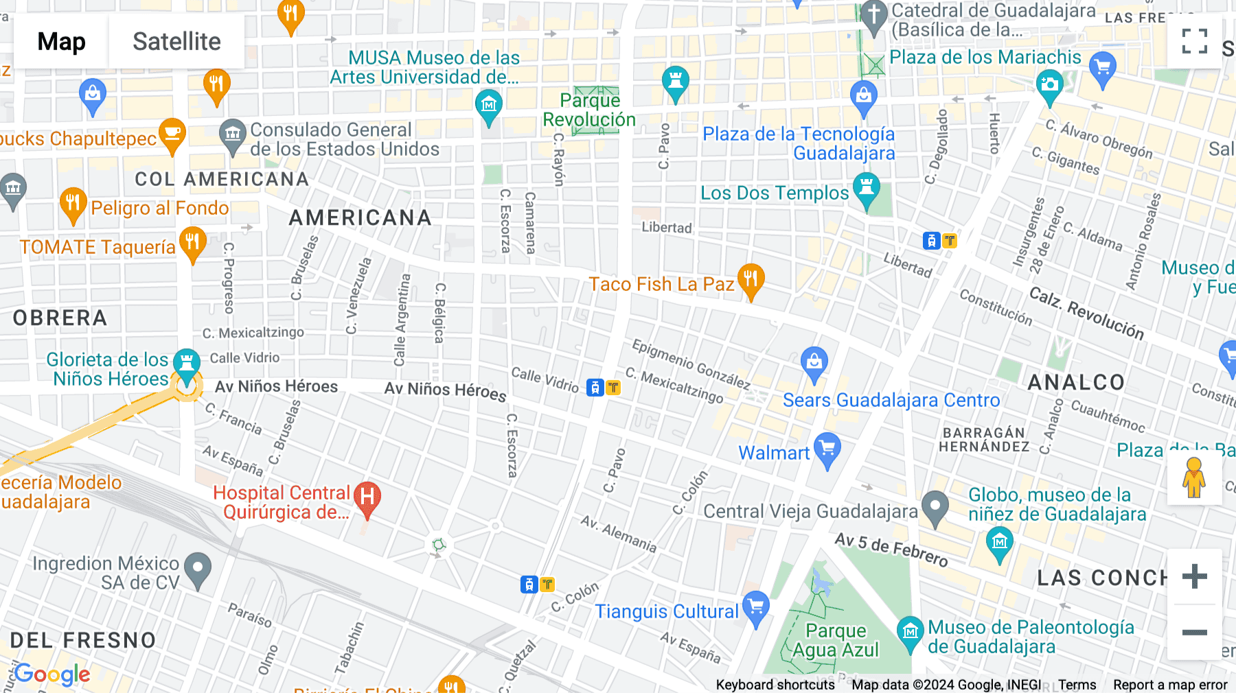 Click for interative map of Av. Federalismo No.557, Col. Mexicaltzingo, Guadalajara, Jalisco, Guadalajara