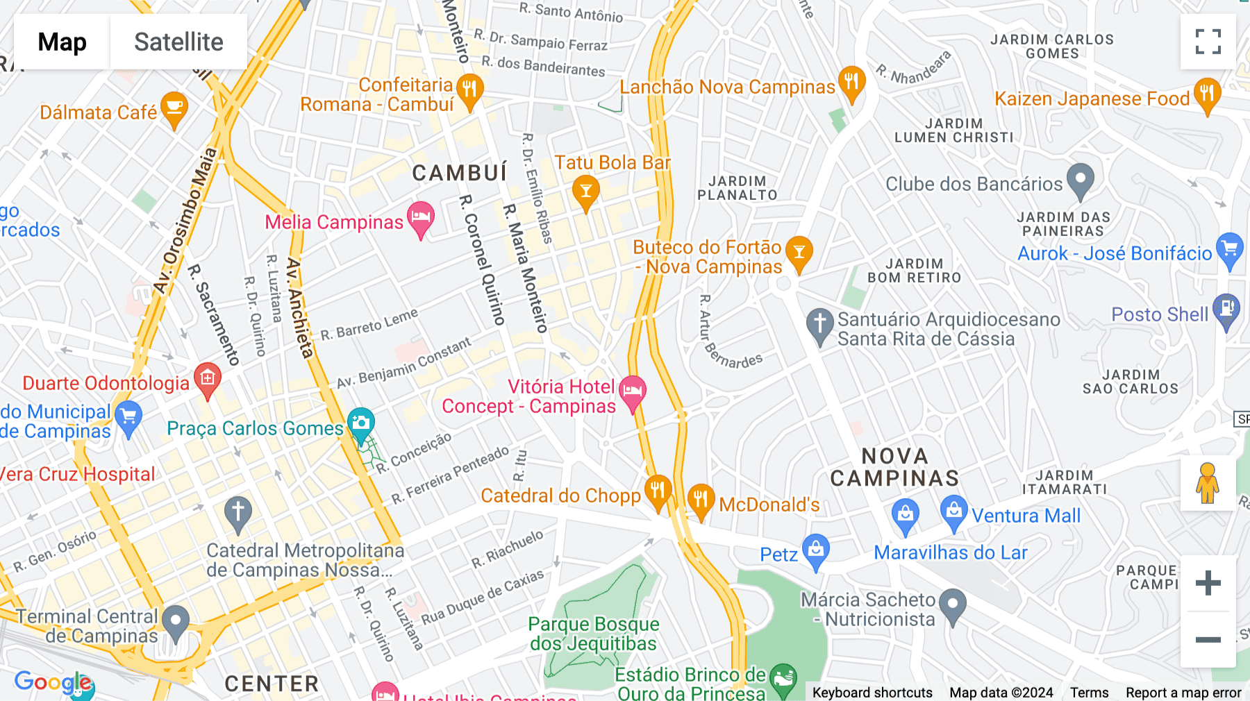 Click for interative map of Rua Gustavo Ambrust, 36, Térreo, Nova, Campinas