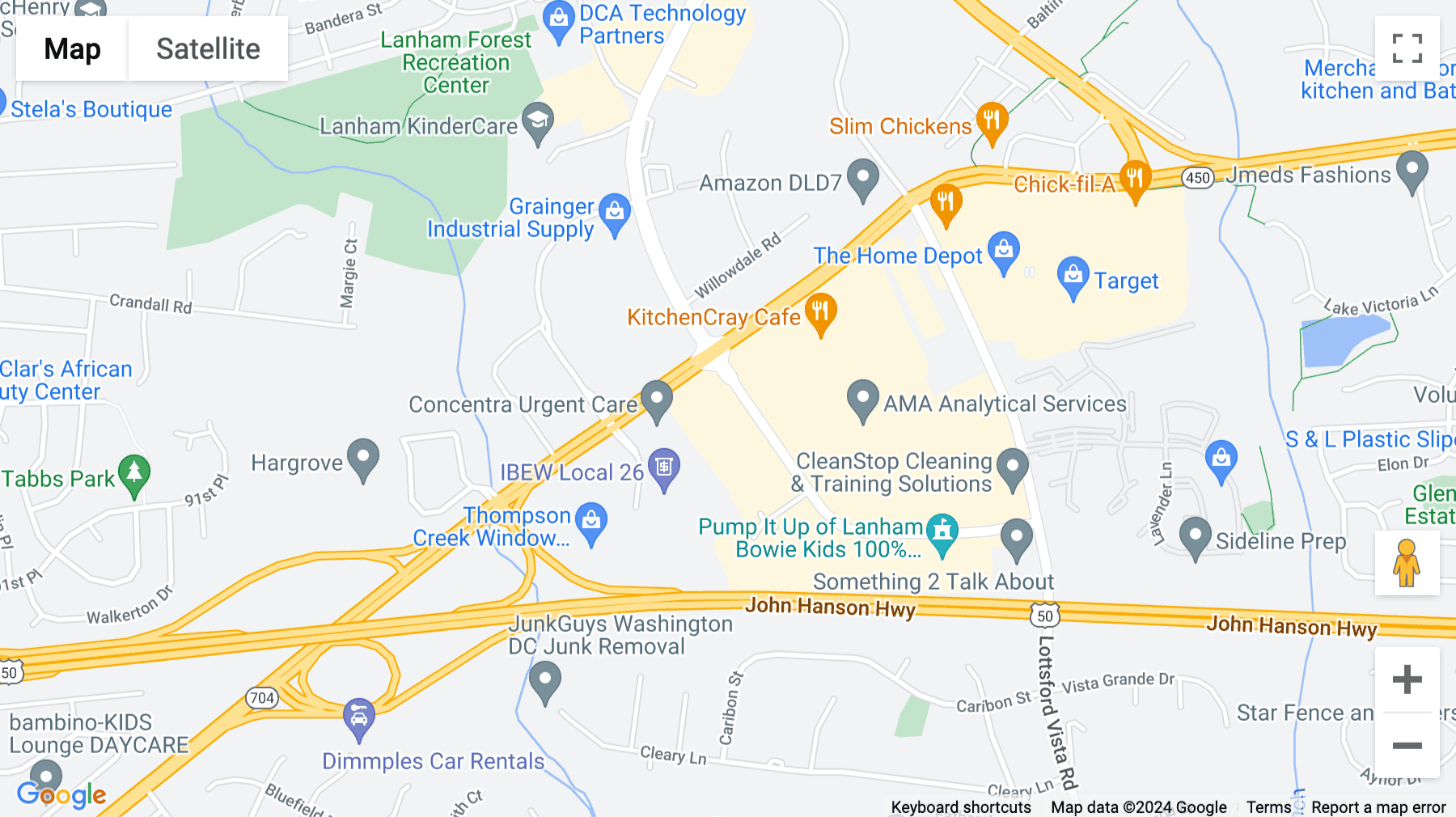 Click for interative map of 4500 Forbes Boulevard, Suite 200, Lanham