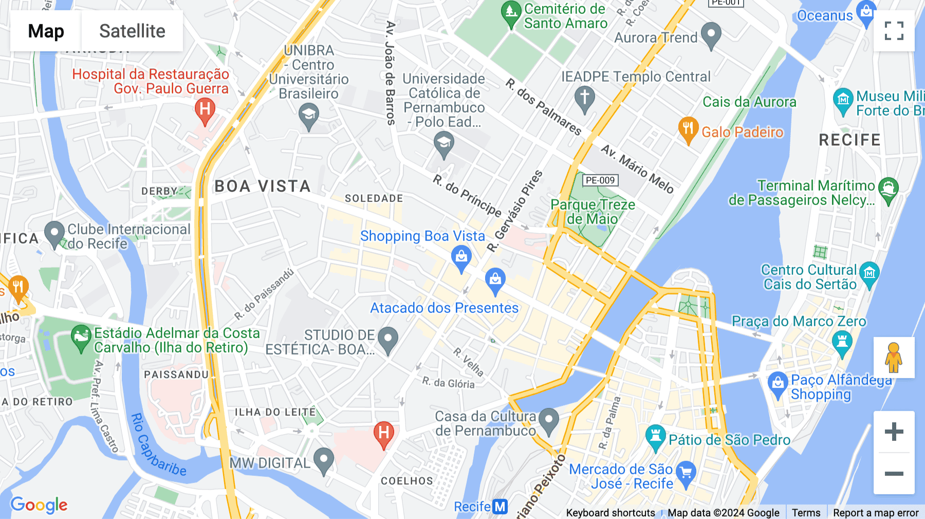 Click for interative map of Avenue Conde da Boa Vista 720, Pernambuco, Recife