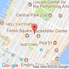 Rockefeller Center Location Map
