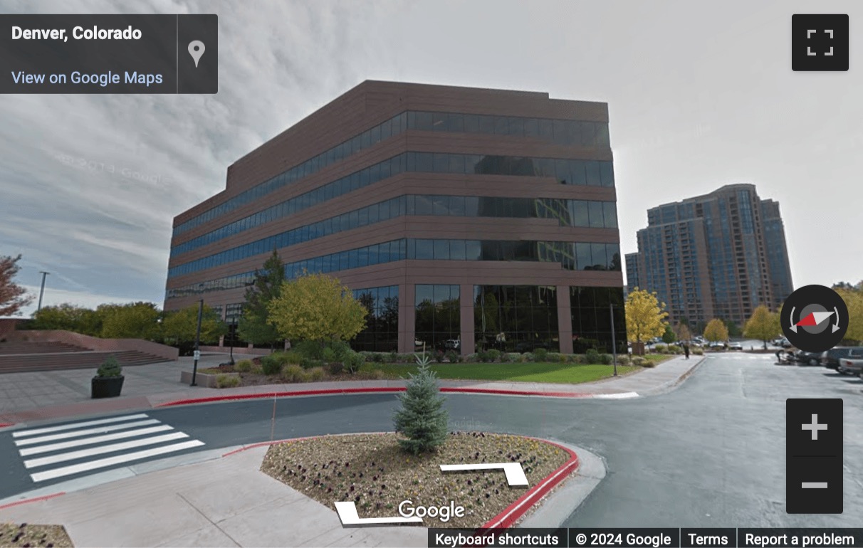 Street View image of 4610 South Ulster Street, Tech Center, Suite 150, Denver, Colorado, USA