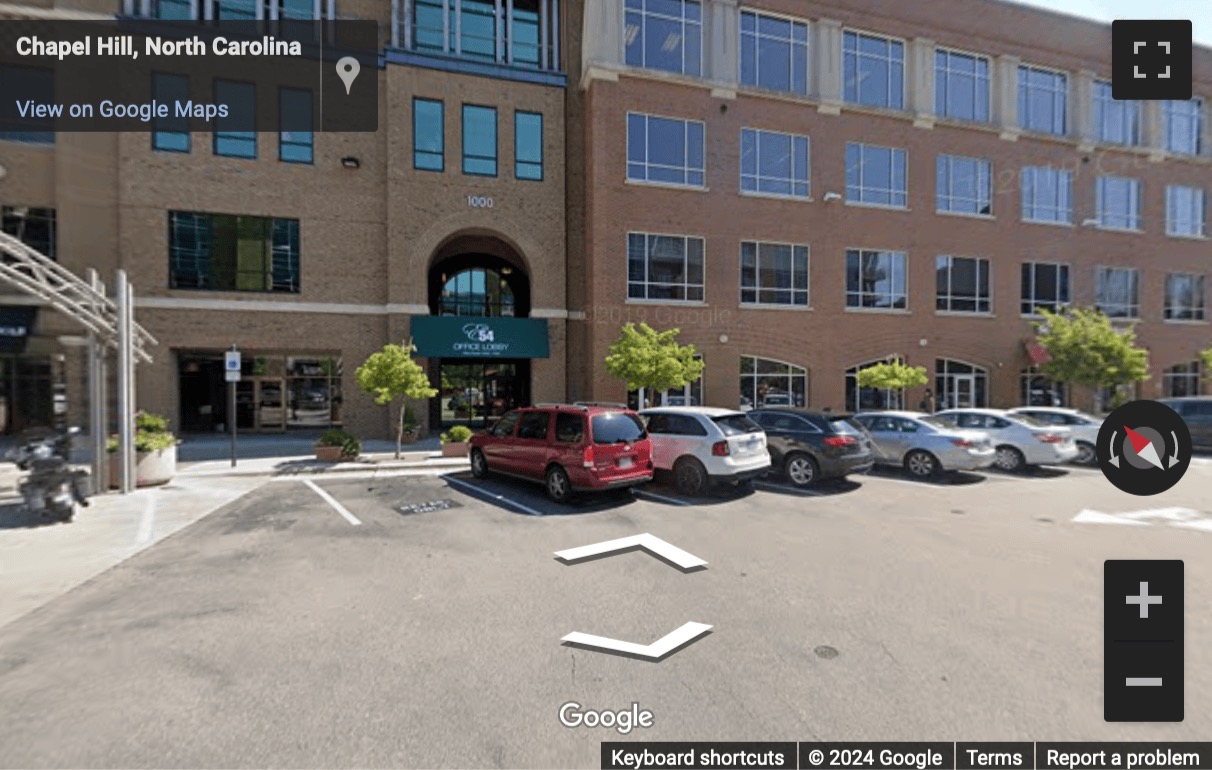 Street View image of 1340 Environ Way, Chapel Hill, North Carolina, USA