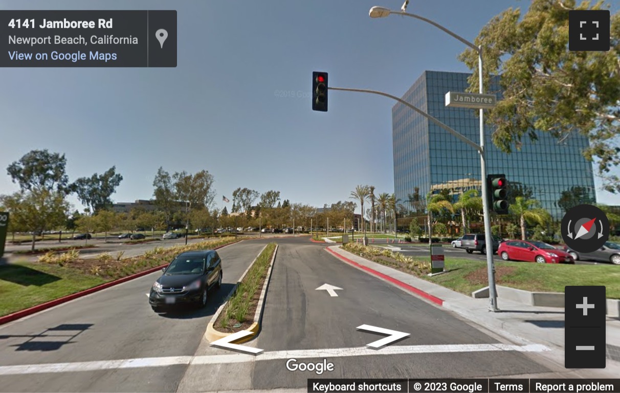 Street View image of 4000 MacArthur Blvd, Suite 900, Newport Beach, California, USA