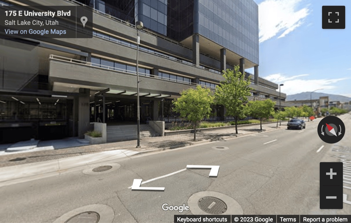 Street View image of City Center, 175 E 400 S, Salt Lake City, Utah, USA