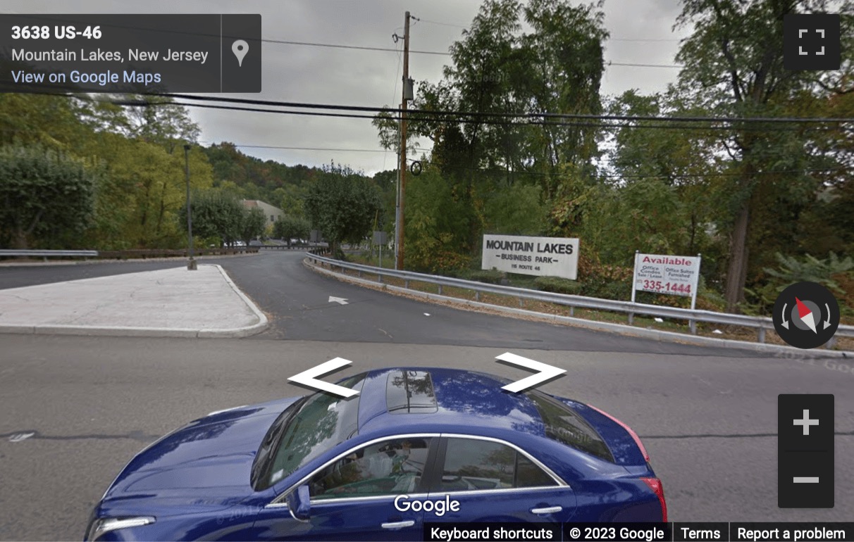 Street View image of 115 Route 46, Suite F1000, Mountain Lakes, New Jersey, USA