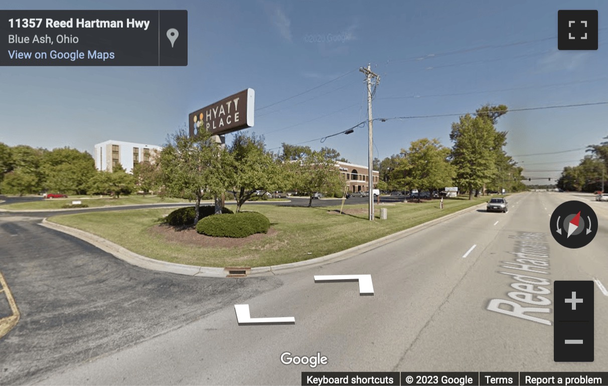 Street View image of 11427 Reed Hartman Highway, Cincinnati, Ohio, USA