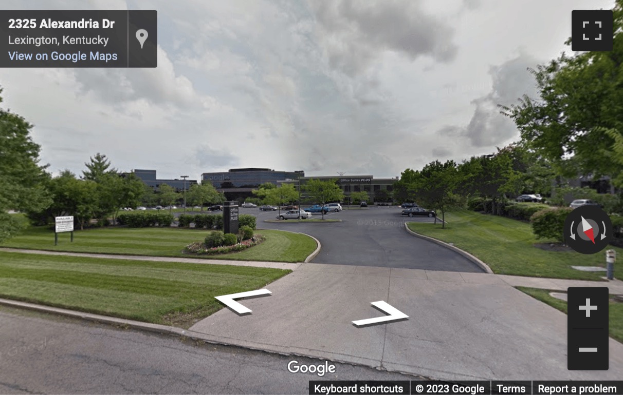 Street View image of 2333 Alexandria Drive, Lexington, Kentucky, USA