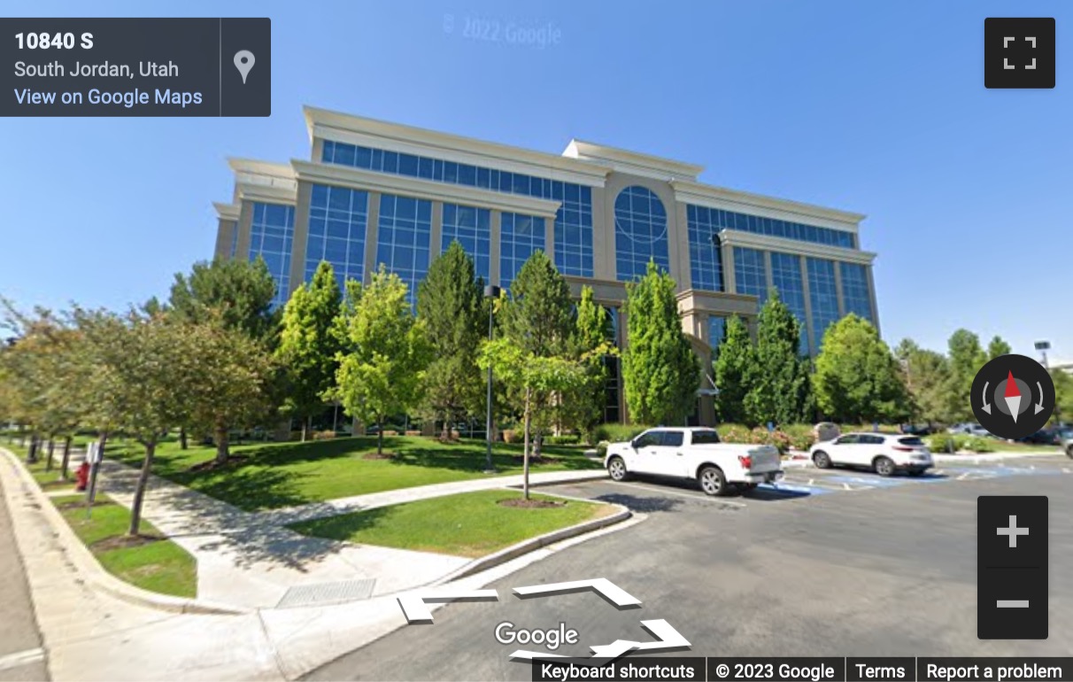 Street View image of 10808 S. River Front Parkway, Suite 300, South Jordan, Utah, USA