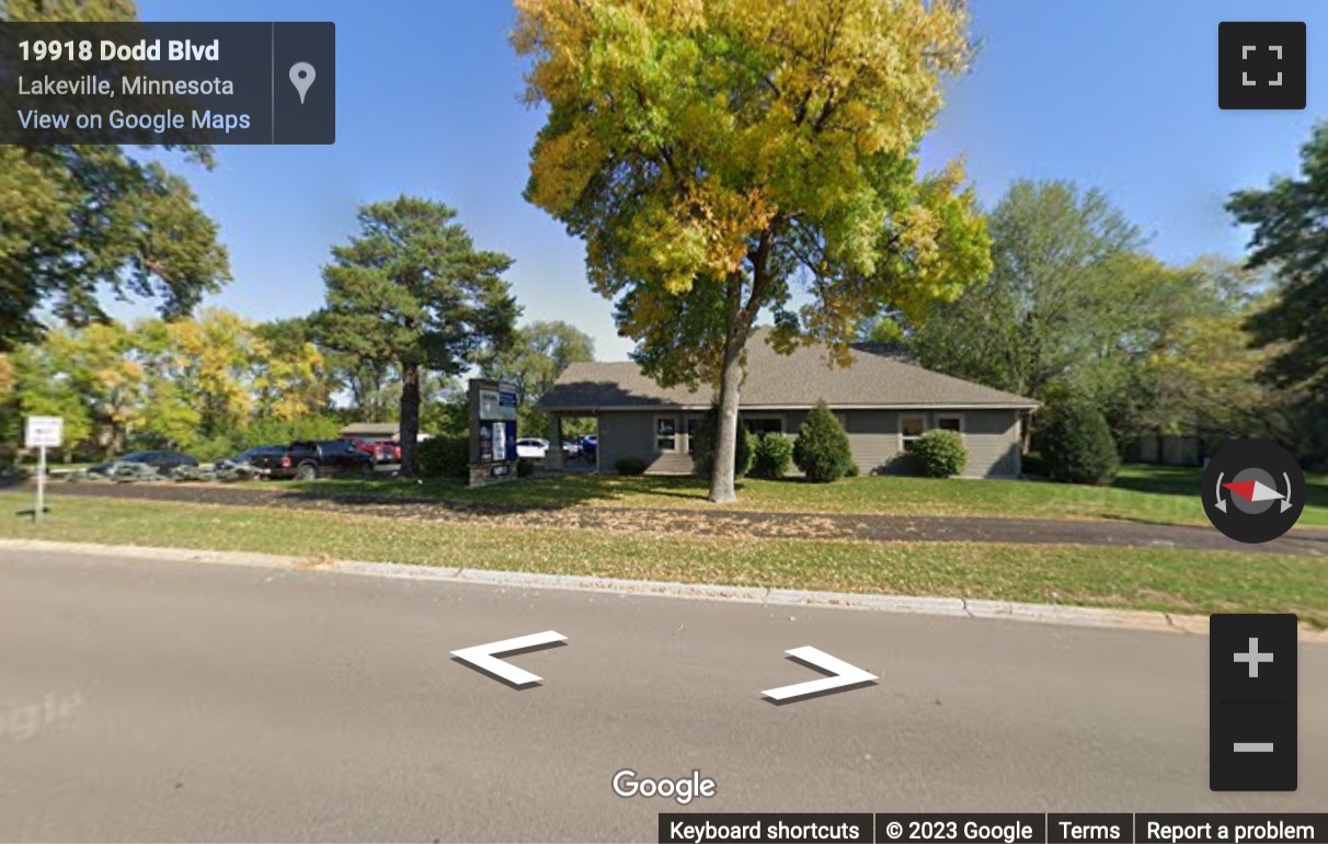 Street View image of 19950 Dodd Blvd, Lakeville, Minnesota, USA