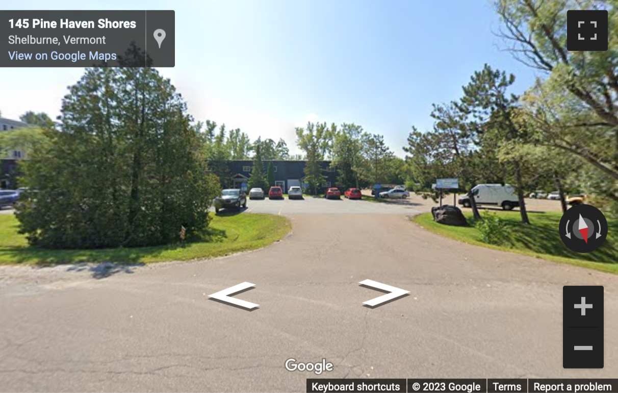 Street View image of 145 Pine Haven Shores Road, Suite 2013, Shelburne, Vermont, USA