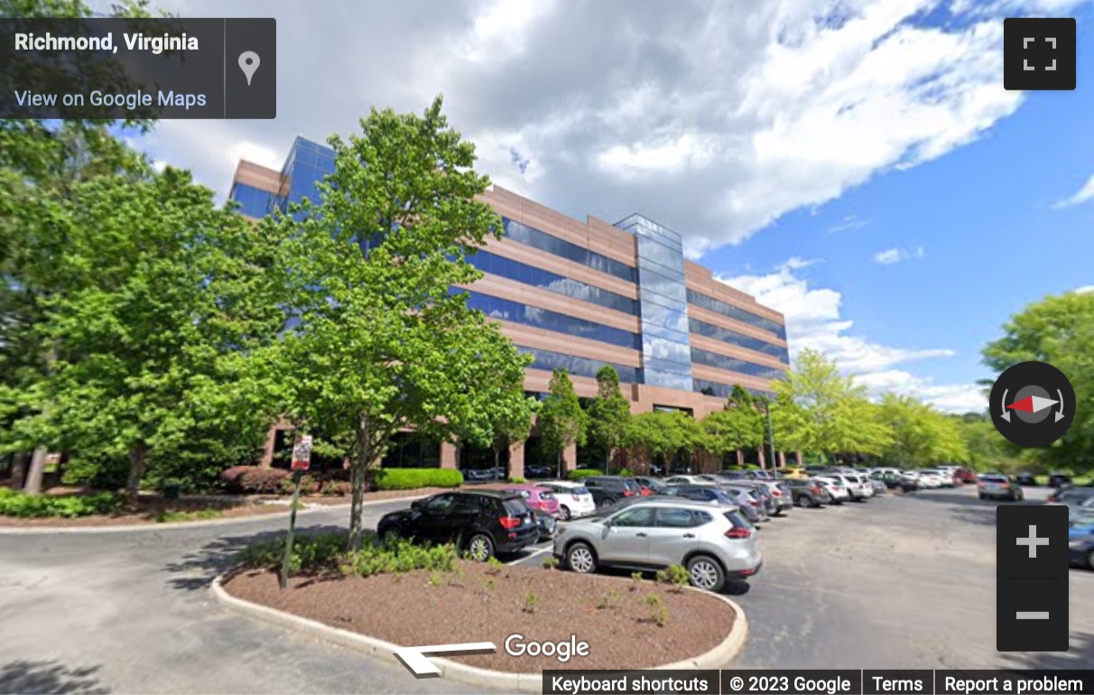 Street View image of 6802 Paragon Place, Suite 410, Richmond, Virginia, USA