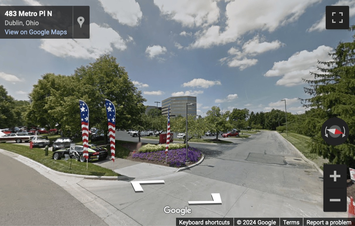 Street View image of 655 Metro Place South, Suite 600, Dublin, Ohio, USA