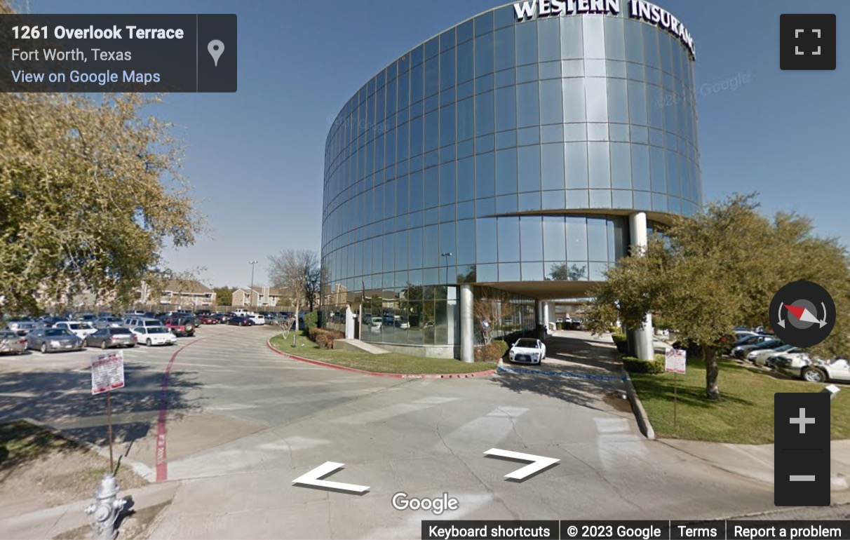 Street View image of 5601 Bridge Street, Suite 300, Fort Worth, Texas, USA