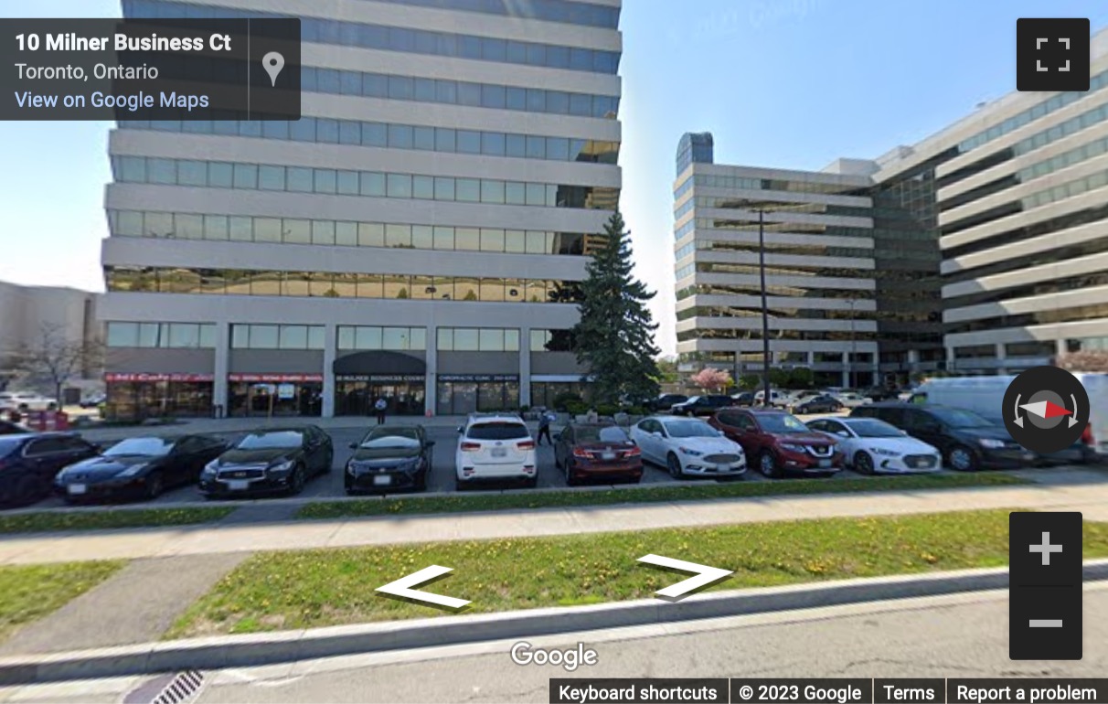 Street View image of Offices to rent in Scarborough, Toronto - 10 Milner Business Court