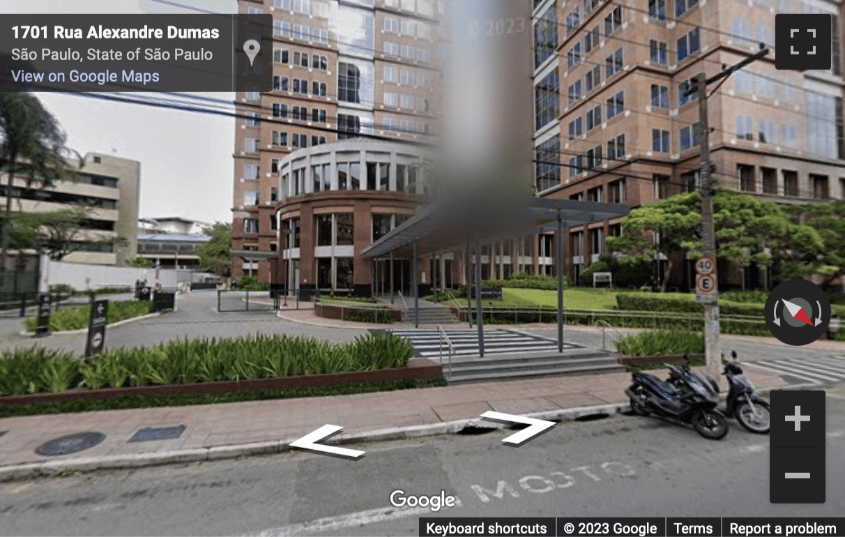 Street View image of Offices to rent in Sao Paulo, Brazil - Edificio Birmann 11, Rua Alexandre Dumas, 1711