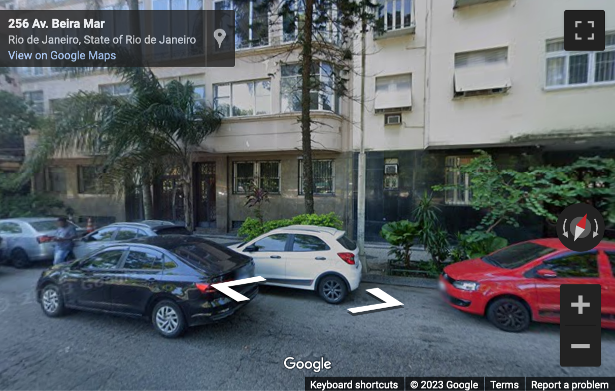 Street View image of Av. Beira Mar, 262, 5th and 6th floors, Rio de Janeiro, Brazil