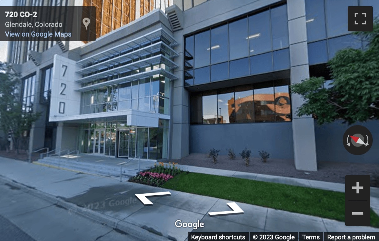 Street View image of 720 S. Colorado Blvd, 13th Floor, Denver, Colorado, USA