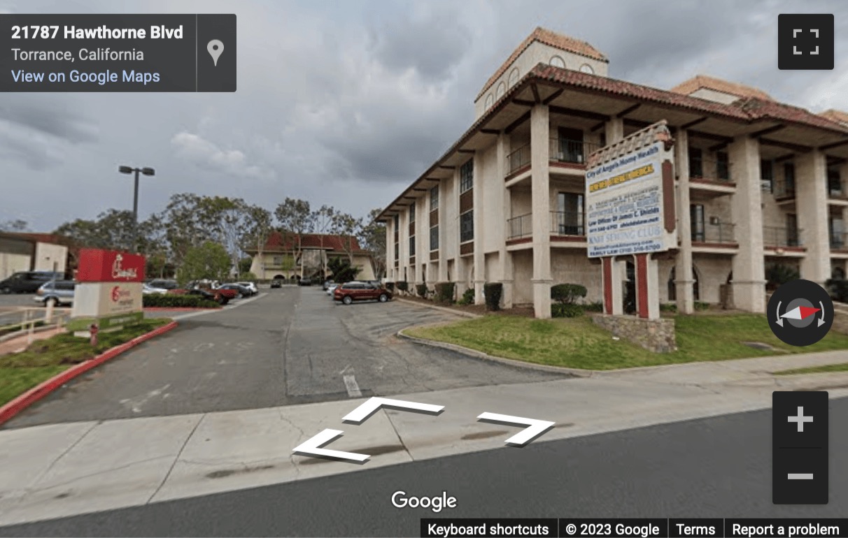 Street View image of 3rd Floor, 3838 Carson Street, Torrance, California, USA