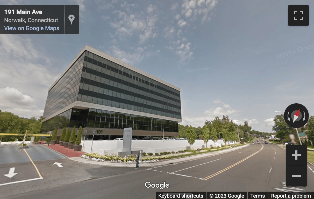 Street View image of 101 Merritt 7 Corporate Park, 3rd Floor, Norwalk, Connecticut, USA