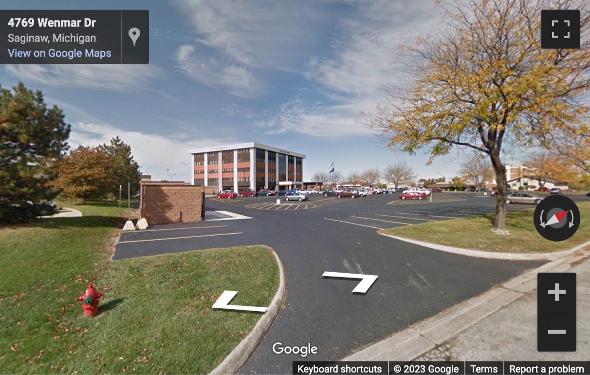 Street View image of 4800 Fashion Square Blvd. No. 200, Saginaw, Michigan, USA