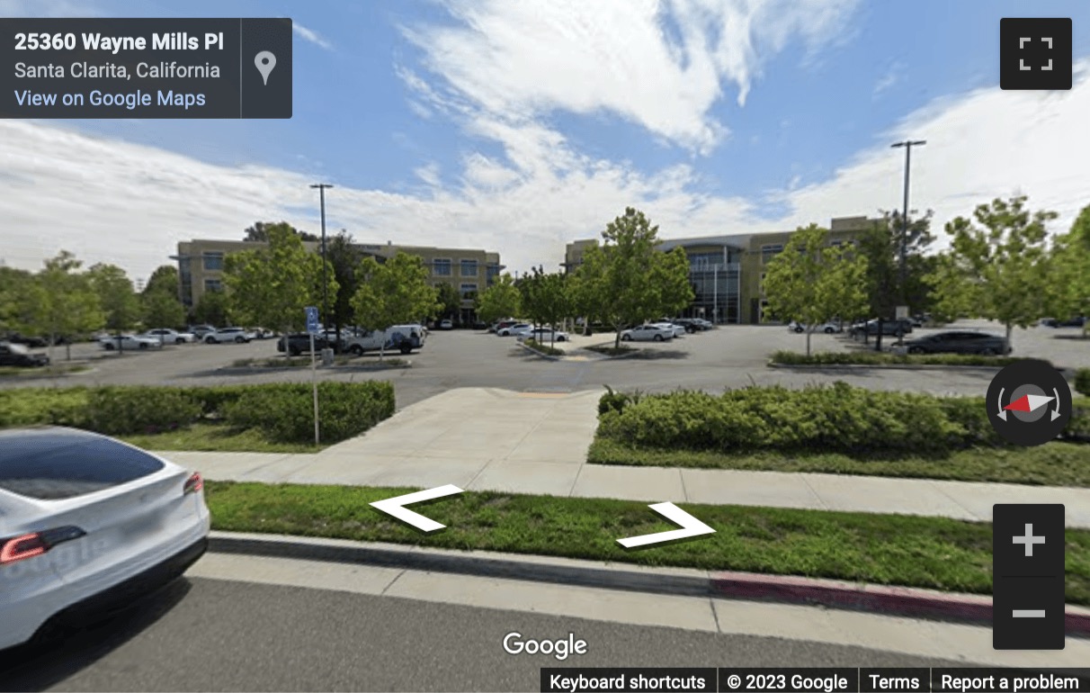 Street View image of 25350 Magic Mountain Parkway, Suite 300, Valencia, California, USA