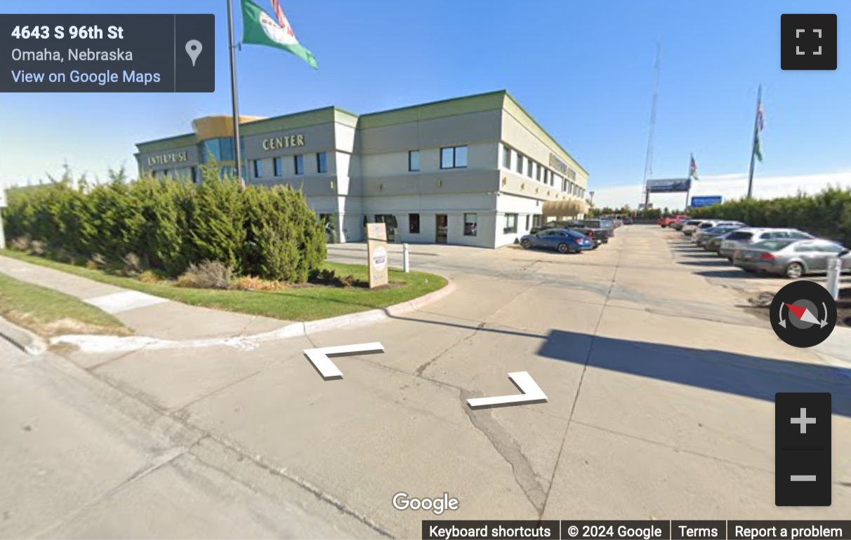 Street View image of 4611 South 96th Street, Omaha, Nebraska, USA