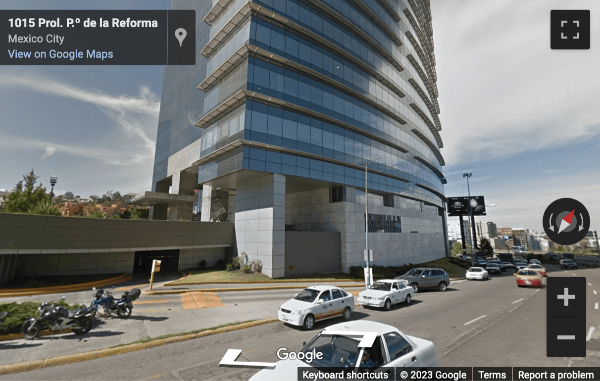 Street View image of 1015 Paseo de la Reforma, Mexico City