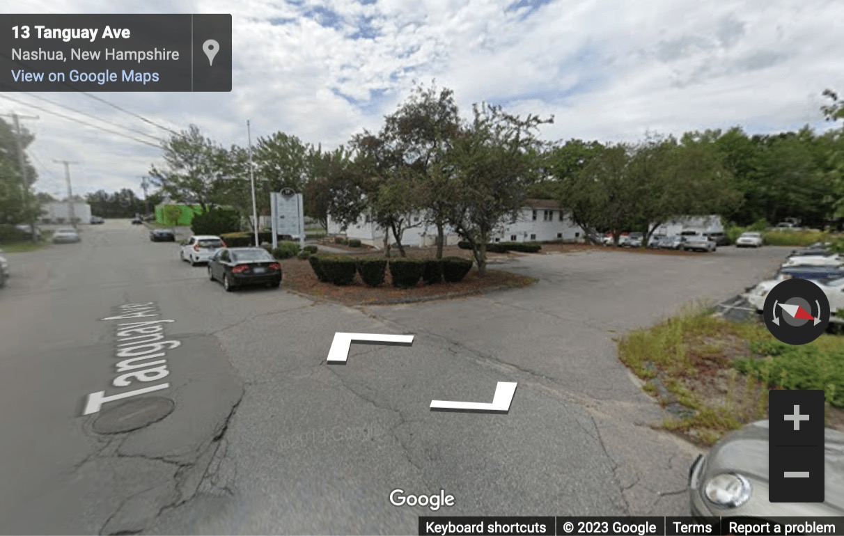 Street View image of 15 Tanguay Avenue, Nashua, New Hampshire, USA