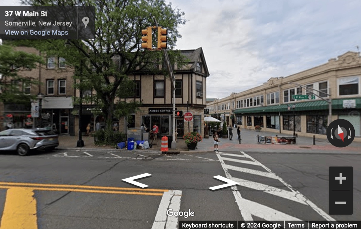 Street View image of 50 Division Street, Suite 501, Somerville, New Jersey, USA