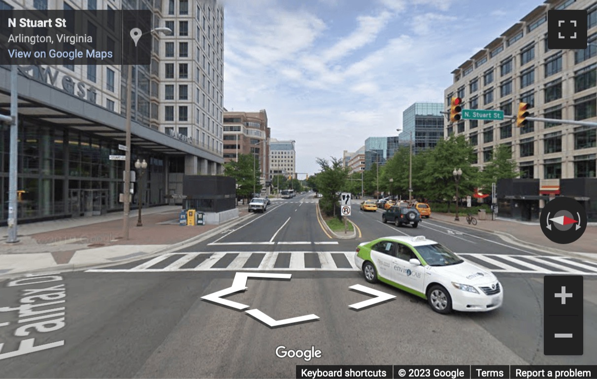 Street View image of 4250 North Fairfax Drive, Suite 600, Arlington, Virginia, Arlington (Virginia), USA