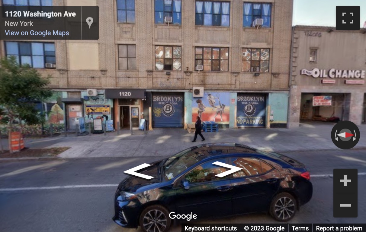 Street View image of 1120 Washington Avenue, 2nd Floor, Brooklyn, New York City Area, USA