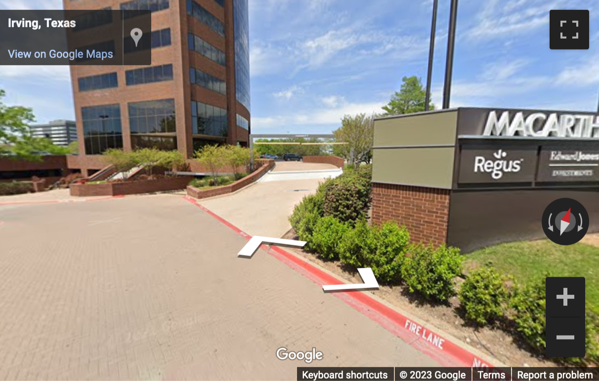 Street View image of 5605 North MacArthur Boulevard, 10th and 11th Floors, Las Colinas MacArthur, Irving