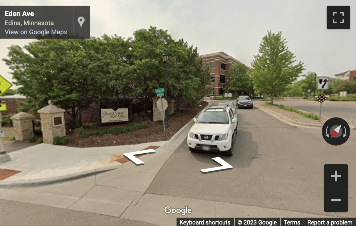 Street View image of 5201 Eden Avenue, Suite 300, The Edina Grandview Center, Edina, Minnesota, USA