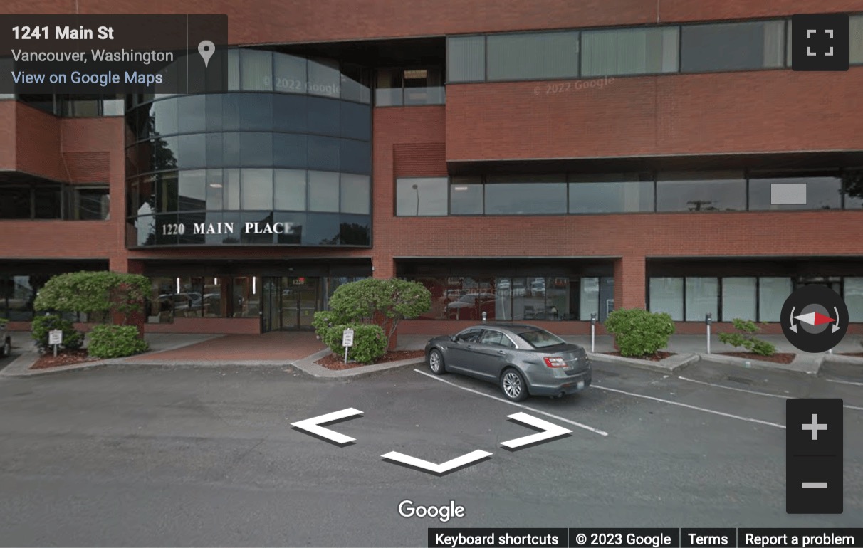 Street View image of 1220 Main Street, Suite 400, Vancouver (Washington), USA