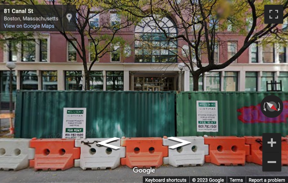 Street View image of 90 Canal Street, 4th Floor, Canal Street, North Station, Boston, Massachusetts, USA