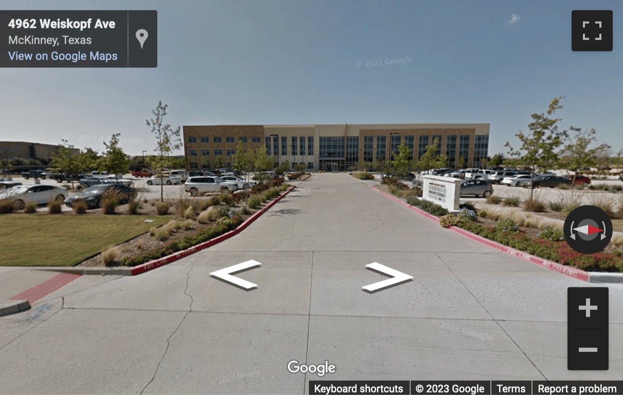 Street View image of Craig Ranch, 6800 Weiskopf Avenue, Suite 150, McKinney, Texas, USA