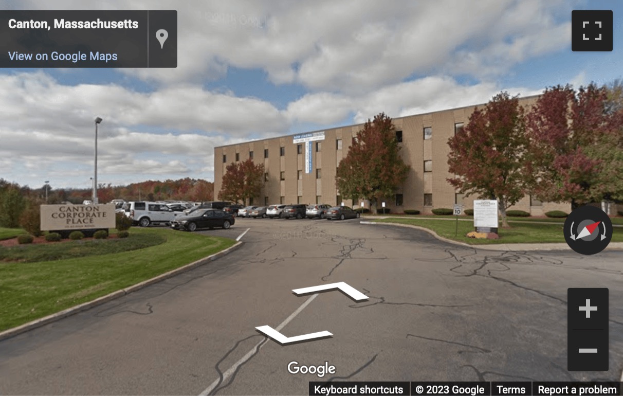 Street View image of 45 Dan Road, Canton, MA, Ohio, USA