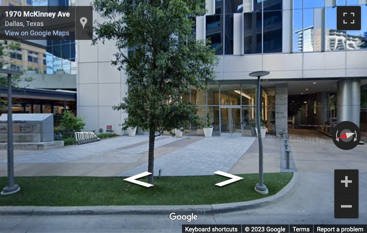 Street View image of 1920 McKinney Avenue, Uptown, Dallas, Texas, USA