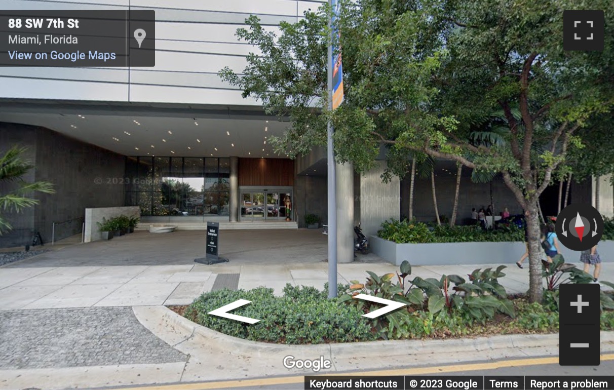 Street View image of Brickell City Centre, 78 SW 7th Street, Miami, Florida, USA